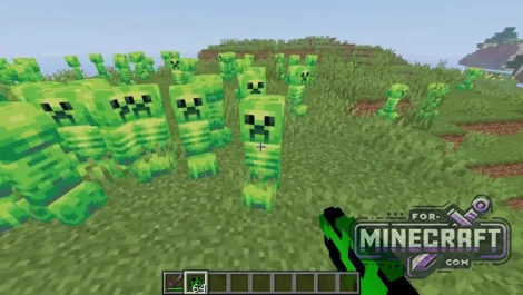 Creeper Overhaul v1.1 for Minecraft Bedrock 26.30