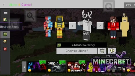 Custom 4D/5D Skinpacks in Minecraft