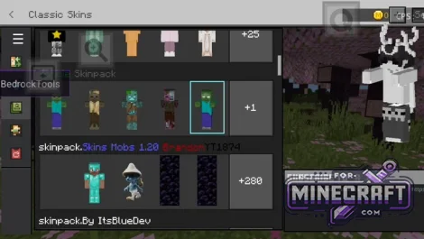 Custom 4D/5D Skinpacks in Minecraft
