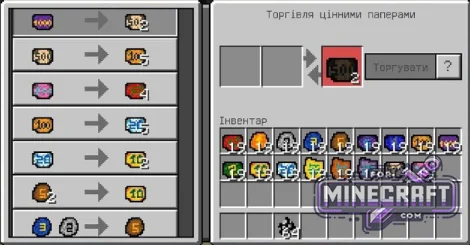 Emeralds to Cash Plugin for Minecraft Bedrock
