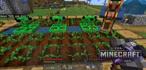 FarmTech Addon for Minecraft Bedrock