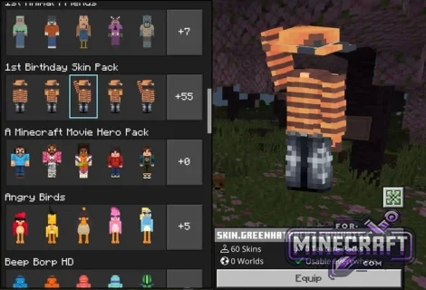 Headless Skin Pack for Minecraft Bedrock 26.13+ (PC&iOS)
