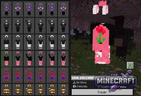 Headless Skin Pack for Minecraft