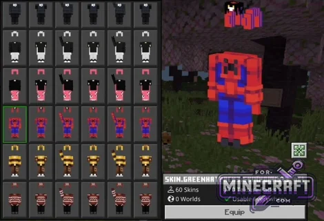 Headless Skin Pack for Minecraft