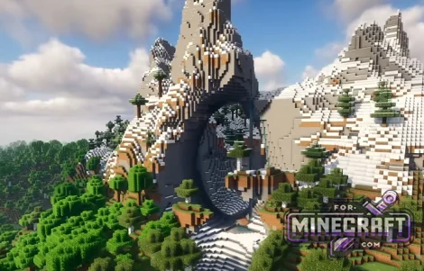 Mountain Hole Seed for MinecrafT