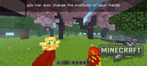 View Model Pack v1.2.1 for Minecraft Bedrock 1.21/26.30+