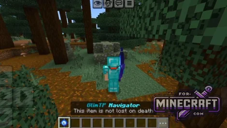 Waypoints Bedrock Addon v1.3.1 for Minecraft PE 1.21/26.21+