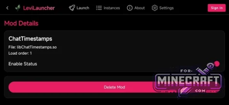 Chat Timestamps Mod for Minecraft Bedrock 26.20/26.30+