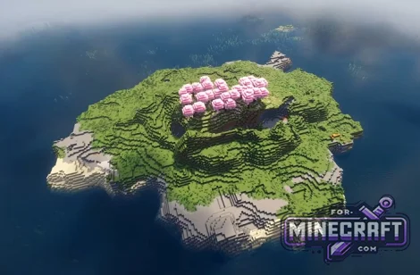Cherry Island Seed for Minecraft Bedrock 26.40+