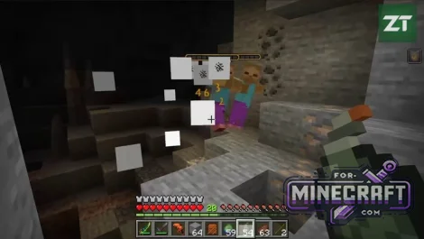 Damage Visualizer Addon v1.1.1 for Minecraft Bedrock 1.21/26.40+