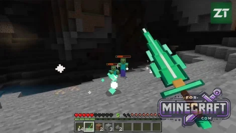 Damage Visualizer Addon v1.1.1 for Minecraft Bedrock