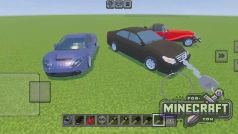 Flux Engine Car Pack for Minecraft Bedrock 1.21/26.40+