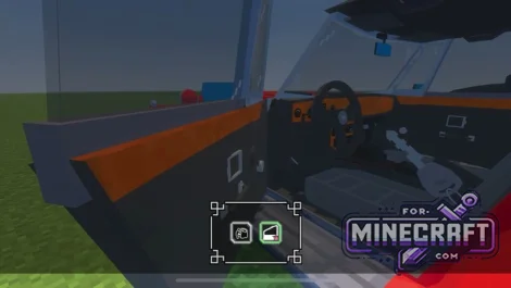 Flux Engine Car Pack for Minecraft Bedrock 1.21/26.40+