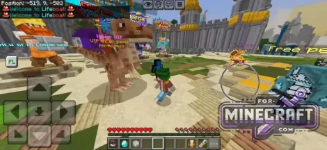 Freelook Mod for Minecraft Bedrock