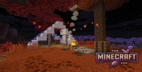 Minecraft Bedrock 26.40.27 - Abandoned Camp, Dappled Forest