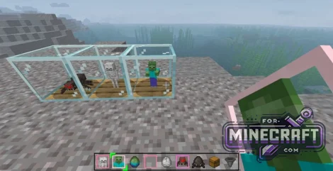 Monster Cage Addon v1.1 for Minecraft Bedrock