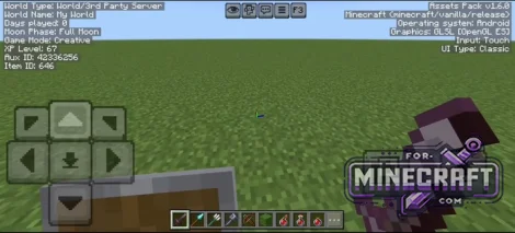 Pepe's Debug HUD V1.0 for Minecraft Bedrock 26.40+