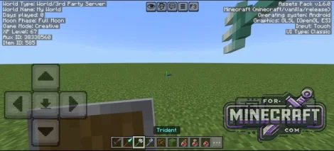 Pepe's Debug HUD V1.0 for Minecraft Bedrock