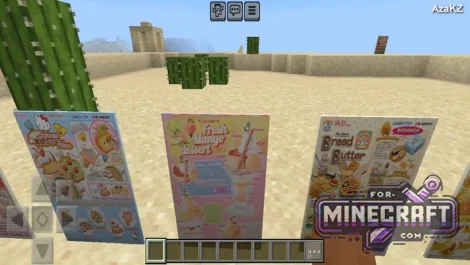 Posters Addon for Minecraft Bedrock