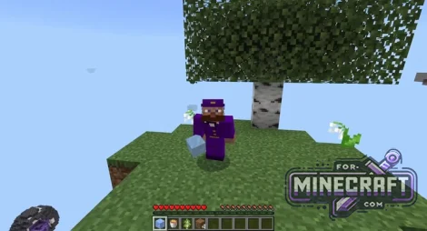 SkyBlock Biomes Map v5.1 for Minecraft Bedrock 1.26+