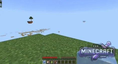 SkyBlock Biomes Map v5.1 for Minecraft Bedrock