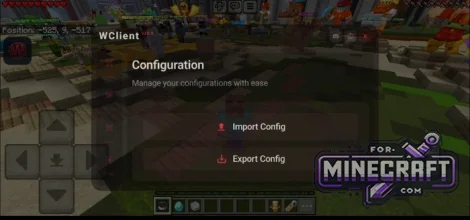 WClient v30.0 for Minecraft Bedrock 1.26.40+ (26.23)
