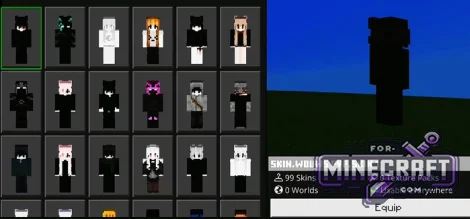 Wouws PvP 100+ Skin Pack for Minecraft Bedrock 1.21/26.X