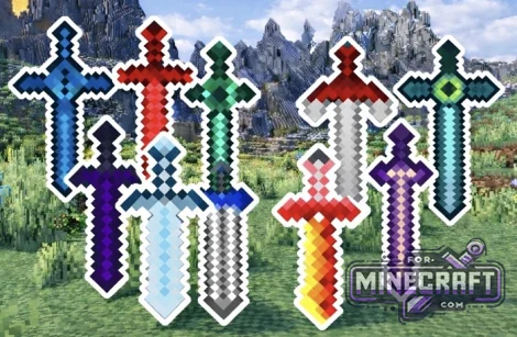Swords Expansion Addon for Minecraft Bedrock 26.40+