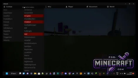 Ambrosial Client for Minecraft Bedrock 26.20+