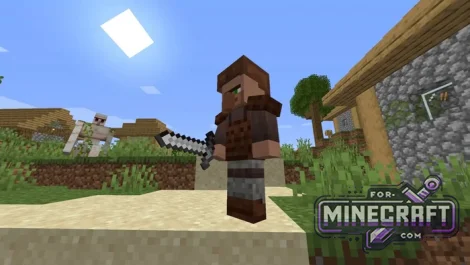 Dan's Guard Villagers Addon for Minecraft Bedrock 26.X+