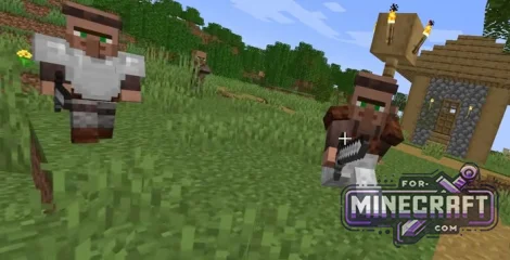 Dan's Guard Villagers Addon for Minecraft Bedrock 26.X+