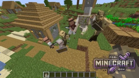 Dan's Guard Villagers Addon for Minecraft Bedrock
