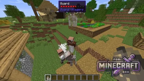 Dan's Guard Villagers Addon for Minecraft Bedrock