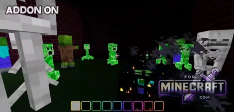 Glowing Entities Pack v1.0.8 for Minecraft Bedrock 26.40+