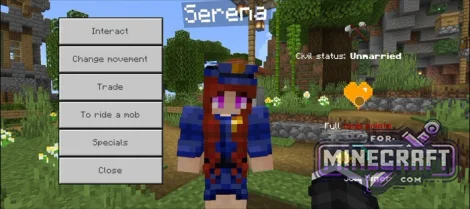 Phoenix Family Addon v22 (Comes Alive) for Minecraft Bedrock 26+