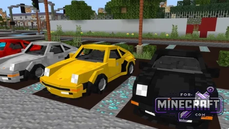 Porsche 959 Addon for Minecraft Bedrock