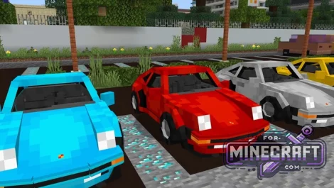 Porsche 959 Addon for Minecraft Bedrock 1.21/26.50+