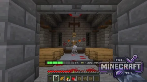 Slenderman Horror Map for Minecraft Bedrock 1.21/26.35+