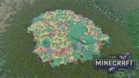 Sulfur Oasis Seed for Minecraft Bedrock