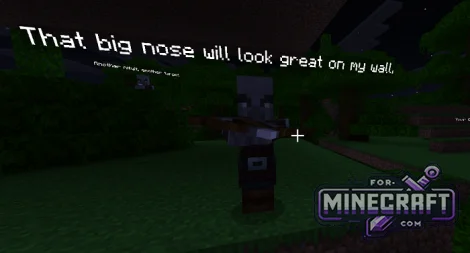 Talking Villagers Addon (Text / Sound) for Minecraft 26.40/26.50+
