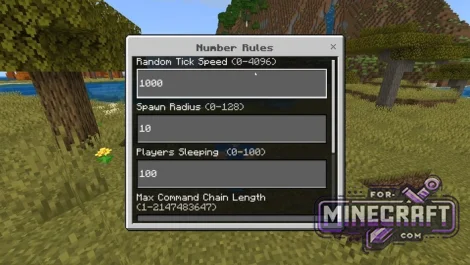 World Settings UI Addon
