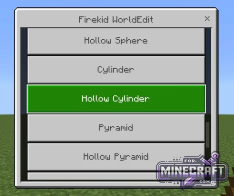 WorldEdit Addon v1.0 for Minecraft Bedrock 26.X