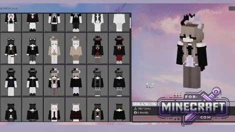 1900+ Mixed Skin Pack for Minecraft Bedrock