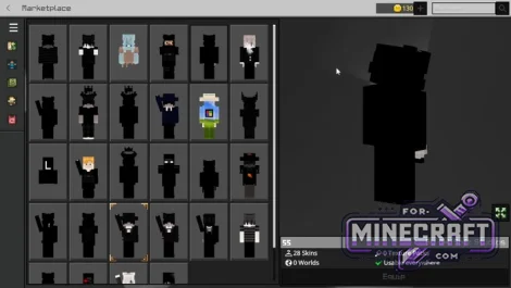 28 4D Skins & Zombie Arms for Minecraft BE 1.21/26.50+