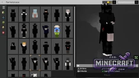 28 4D Skins & Zombie Arms for Minecraft BE 1.21/26.50+