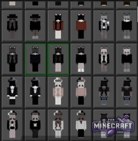 500 Goth & Soft Skin Pack for Minecraft Bedrock 26.4026.50+