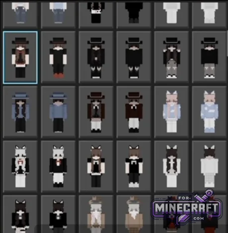 500 Goth & Soft Skin Pack for Minecraft Bedrock 26.4026.50+