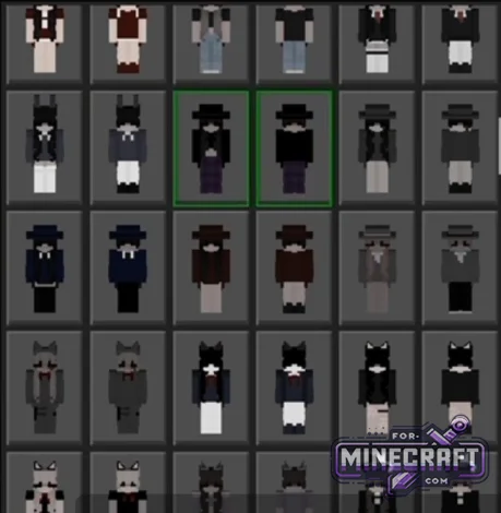500 Goth & Soft Skin Pack for Minecraft Bedrock 26.4026.50+