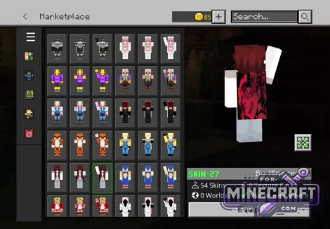 54 HD Capes Skin Pack for Minecraft Bedrock