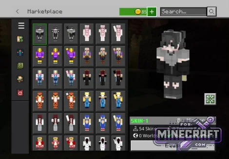 54 HD Capes Skin Pack for Minecraft Bedrock 26.45+